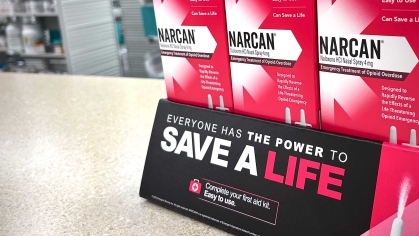 Narcan packages