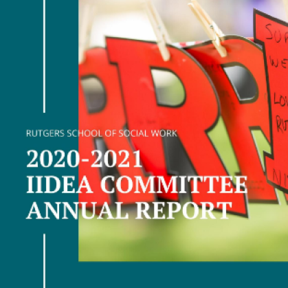 IIDEA annual report cover