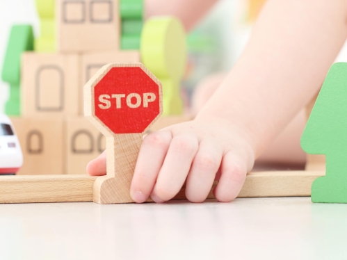Stop sign toy