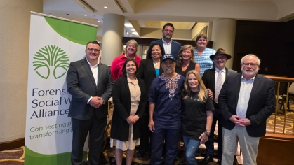 Dean George Leibowitz pictured with the Alliance Board